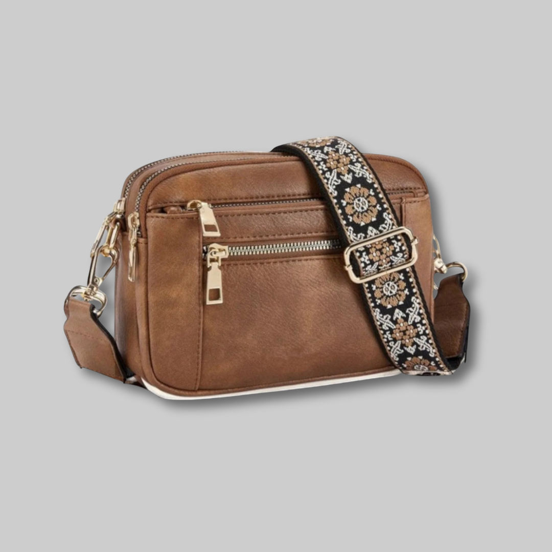 Luna – Elegante leren schoudertas