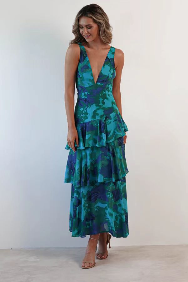 Faye – Maxi Jurk met bloemenprint