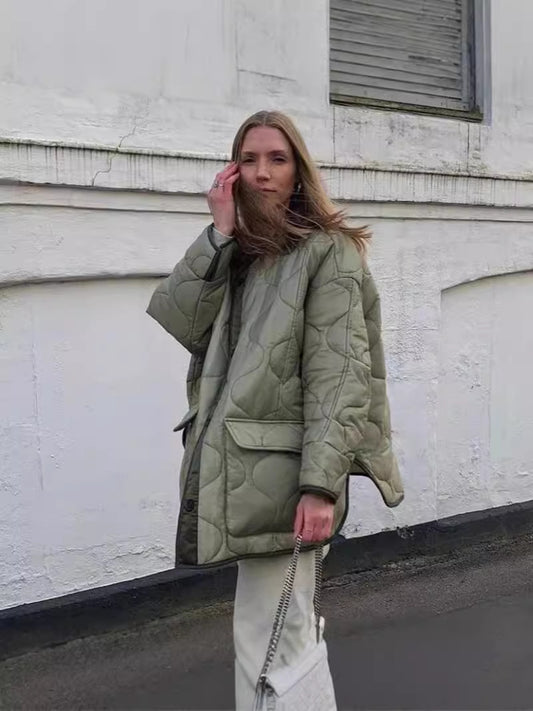 Lina – Gewatteerde herfstjas