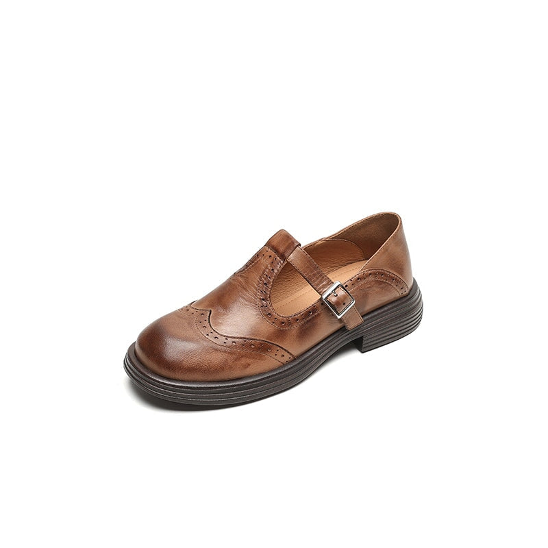 Isabella – Elegante lederen Mary Janes